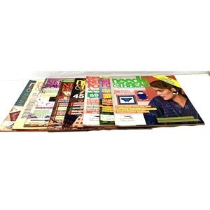 8 Vintage Needle &‎ Thread and Needlecraft for Today 1984 1985 Magazines Crafts